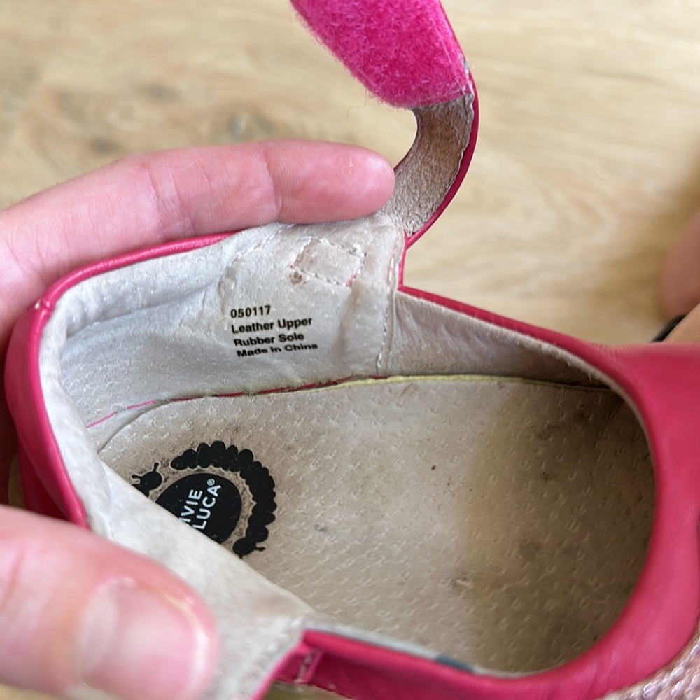 Livie & Luca pink pio pio bird toddler girl shoes - Picture 6 of 6